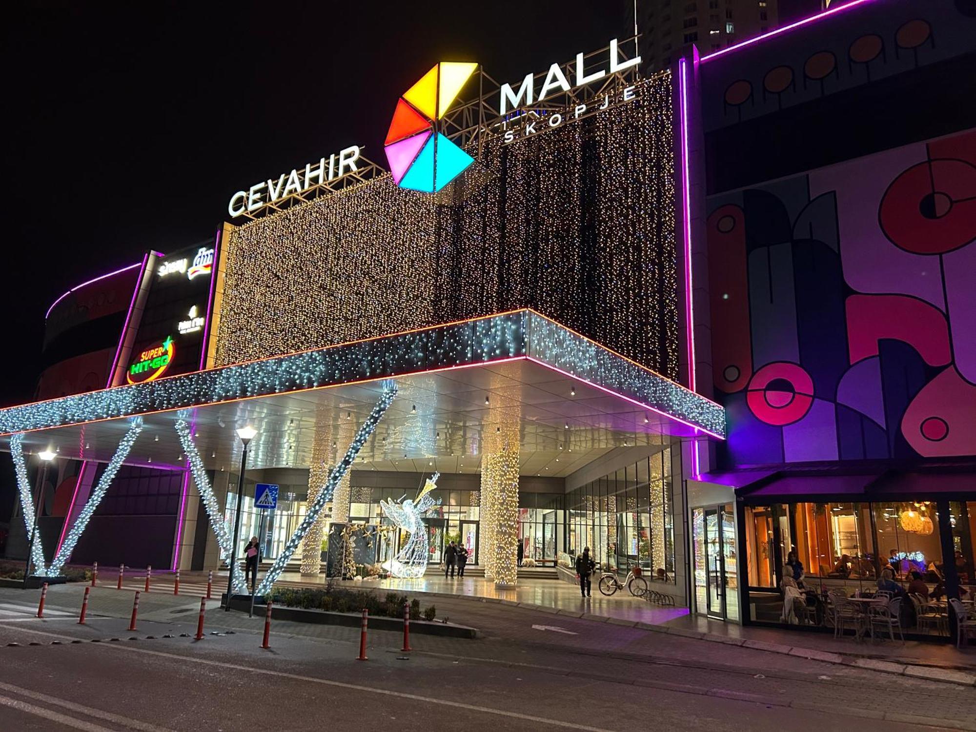 Cevahir Sky City Apartment-Spa & Fitness Center Skopje Zewnętrze zdjęcie